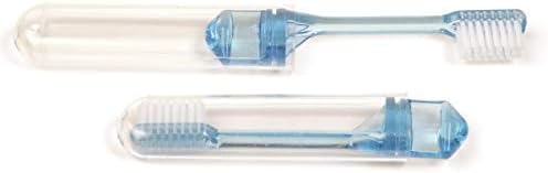 Collapsible Travel Toothbrushes — 100 Pack